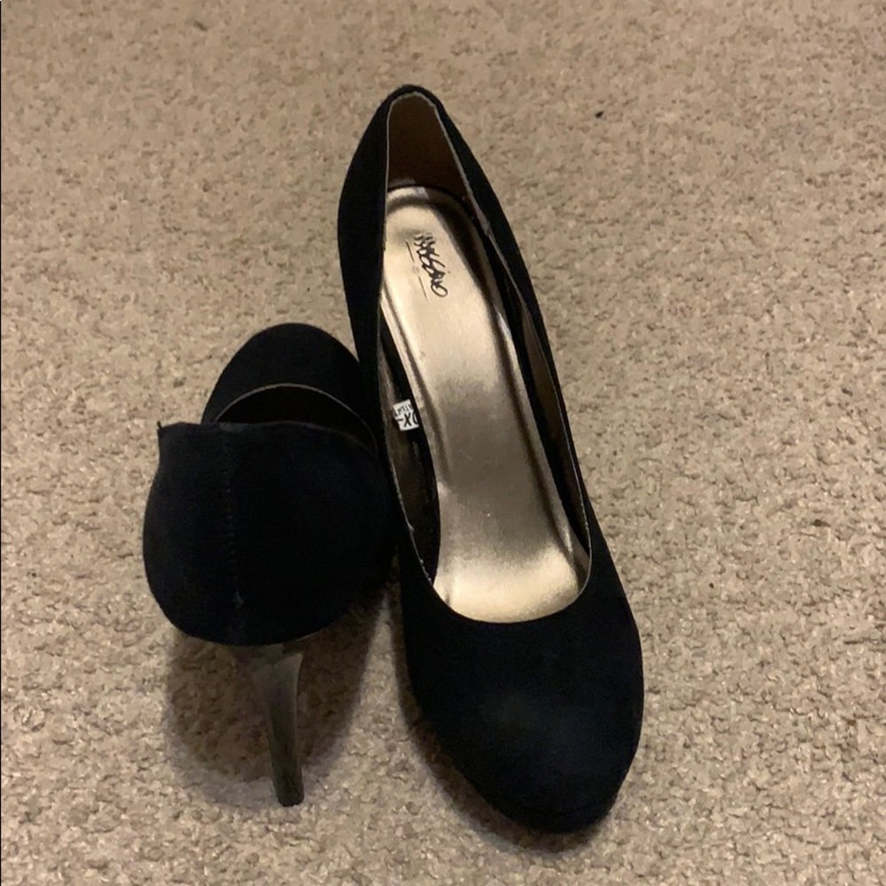 black heels